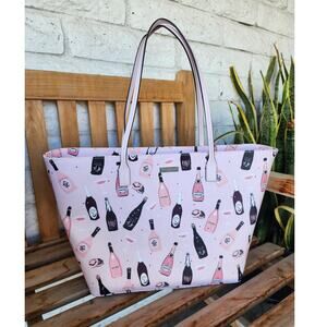 NWT Kate Spade Shore Street Margareta Champagne Tote Pink Large